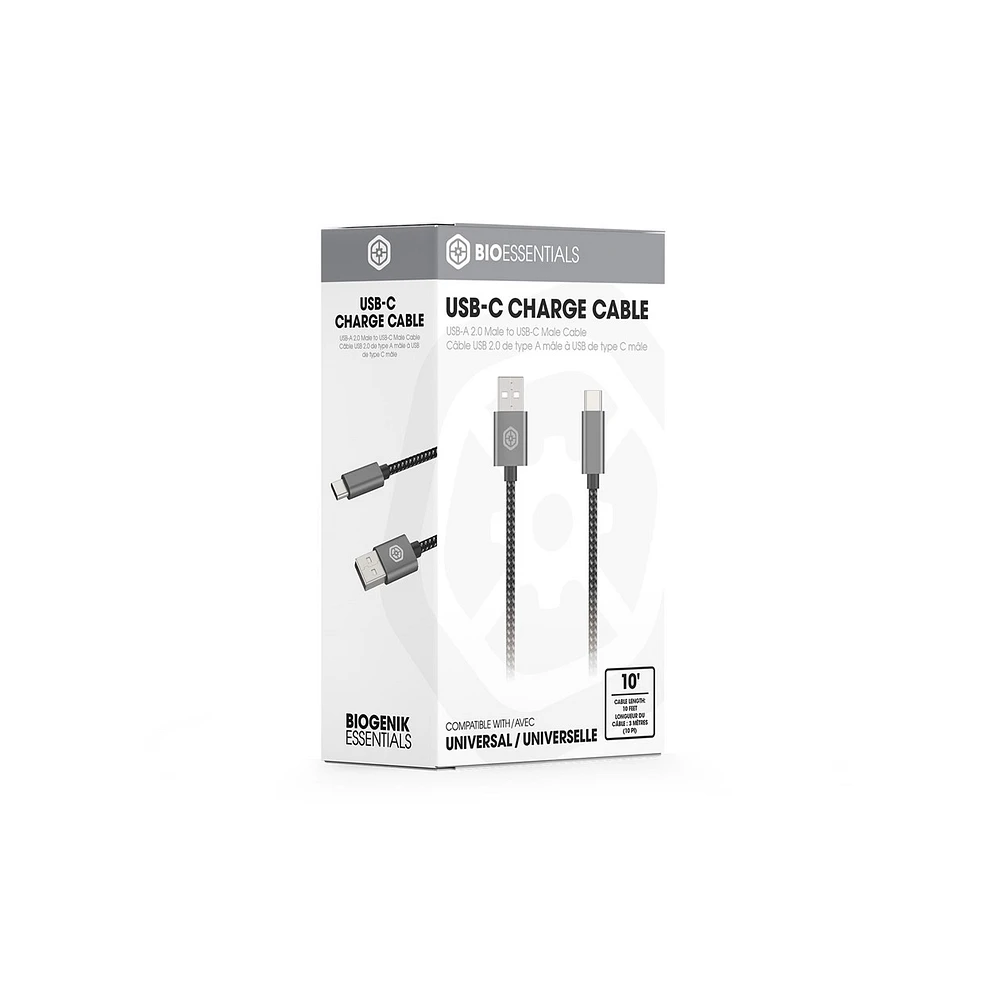 Biogenik 10ft USB-C Charge Cable 
