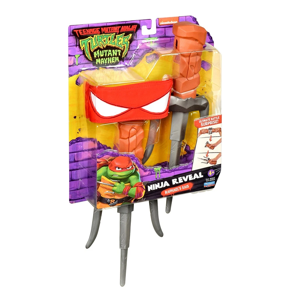 Teenage Mutant Ninja Turtles Movie: Mutant Mayhem Raphael Sais Basic Role Play Set 