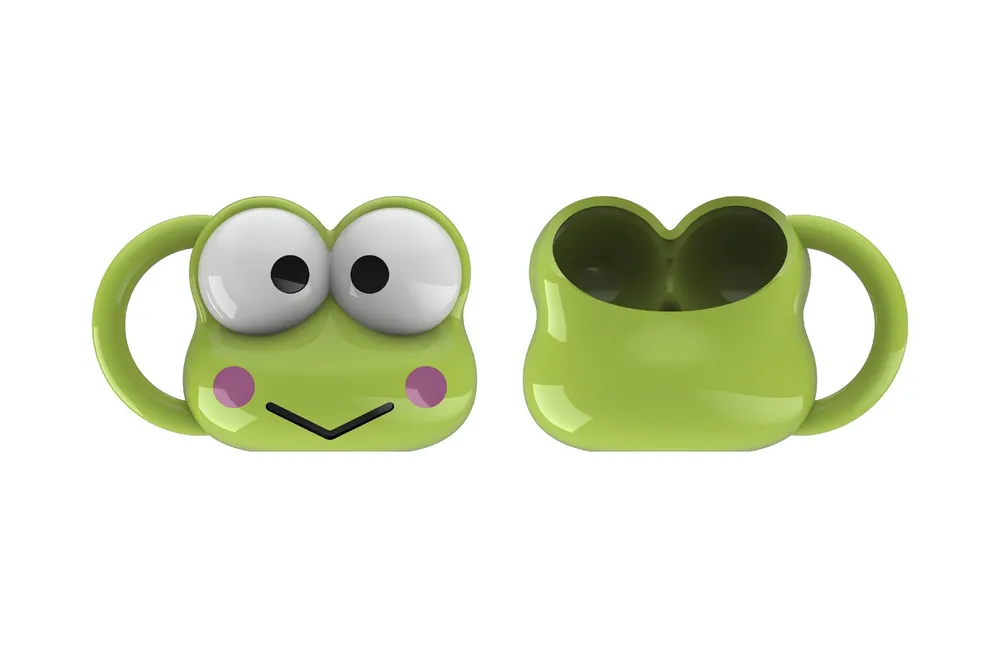 Keroppi Face Sculpted Mug 