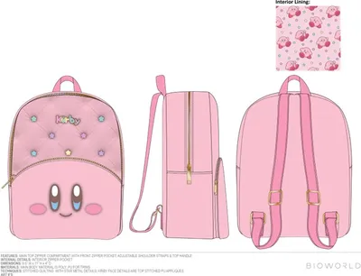 Kirby Face Mini Backpack 