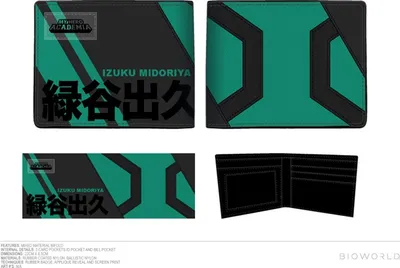 My Hero Academia: Izuku Midoriya Wallet 