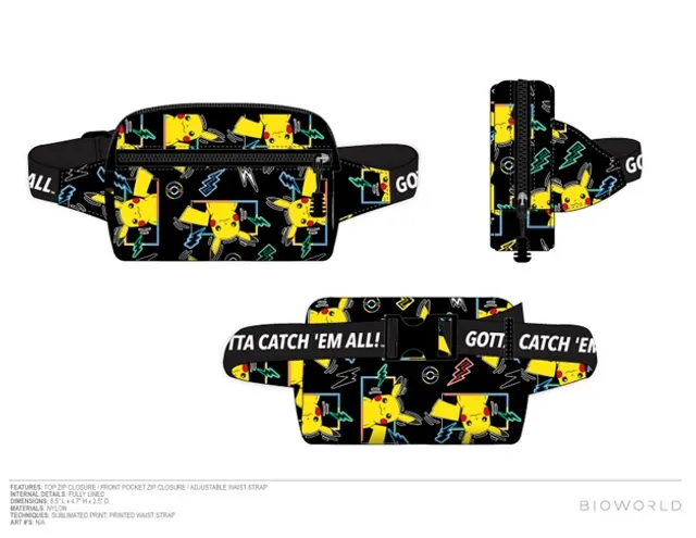 Pikachu Pokémon Fanny Pack