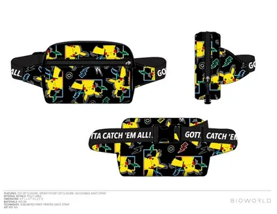 Pokémon: Pikachu Belt Bag 