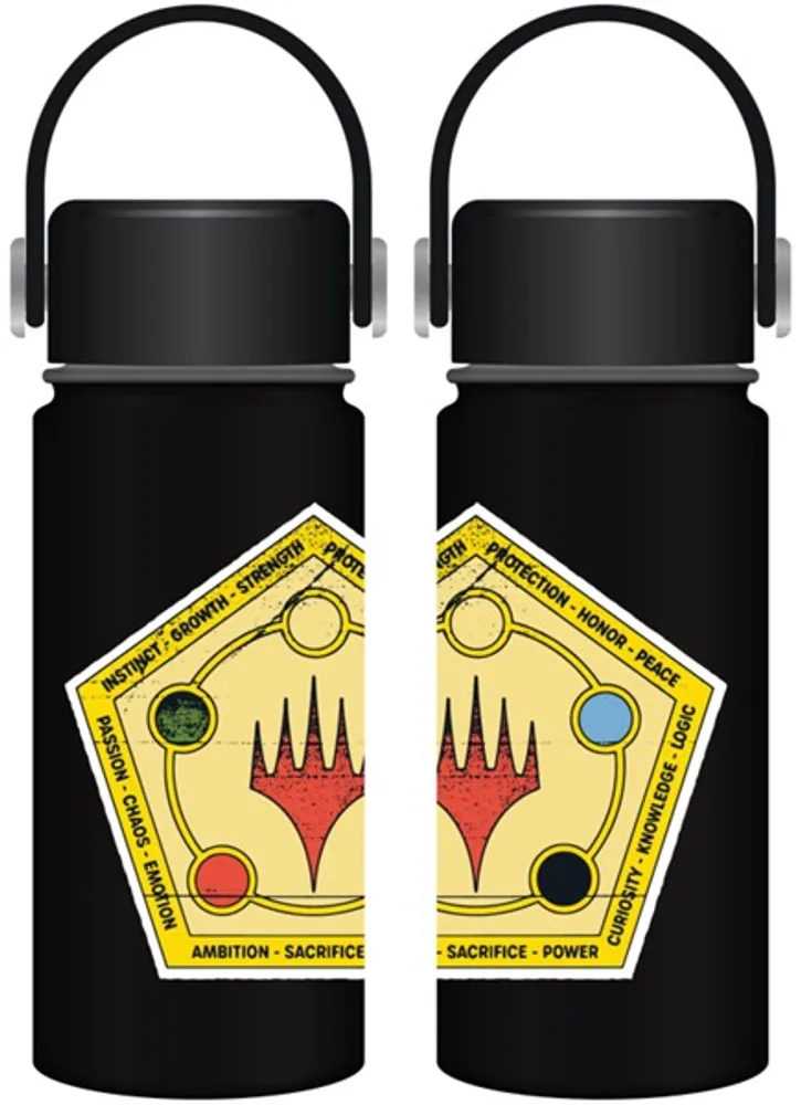 Magic The Gathering Badge - 17oz Water Bottle 