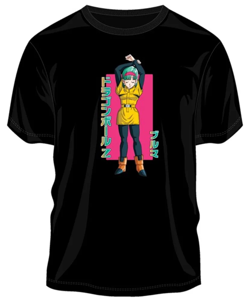 Dragon Ball Z: Bulma Black T-Shirt