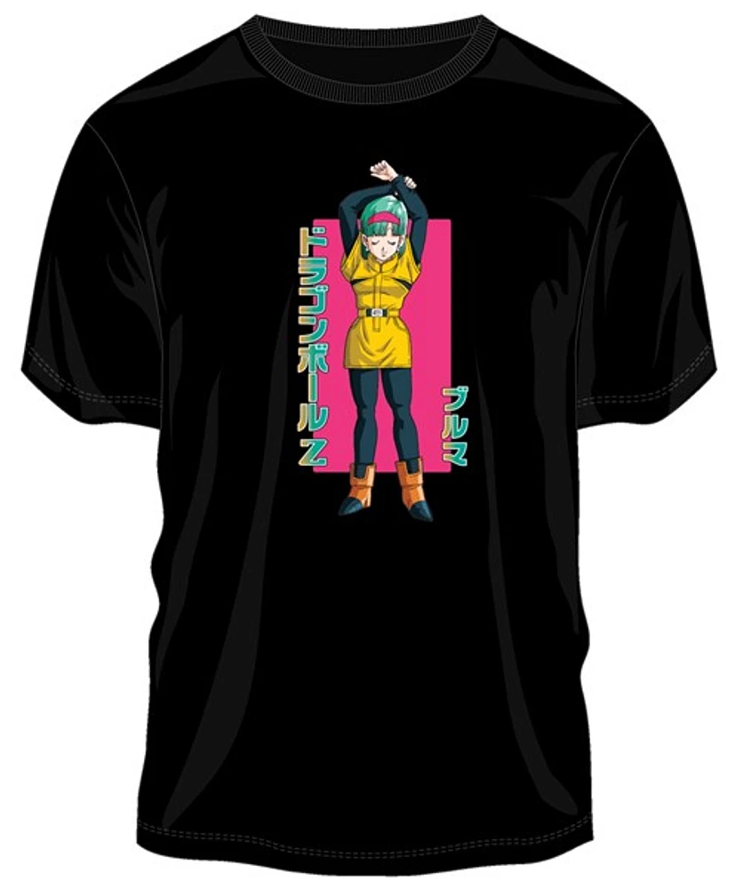 Dragon Ball Z : T-shirt noir Bulma