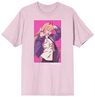 Chainsaw Man Power Pink T-Shirt