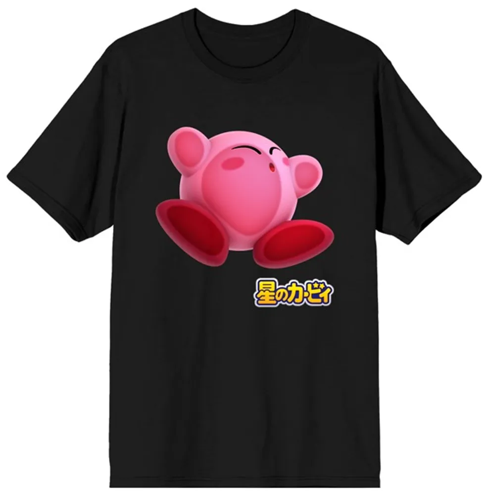 Kirby Invisible Wall Kanji T-Shirt