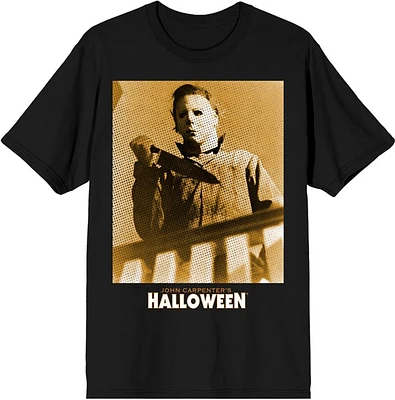 T-shirt noir Halloween Michael Myers