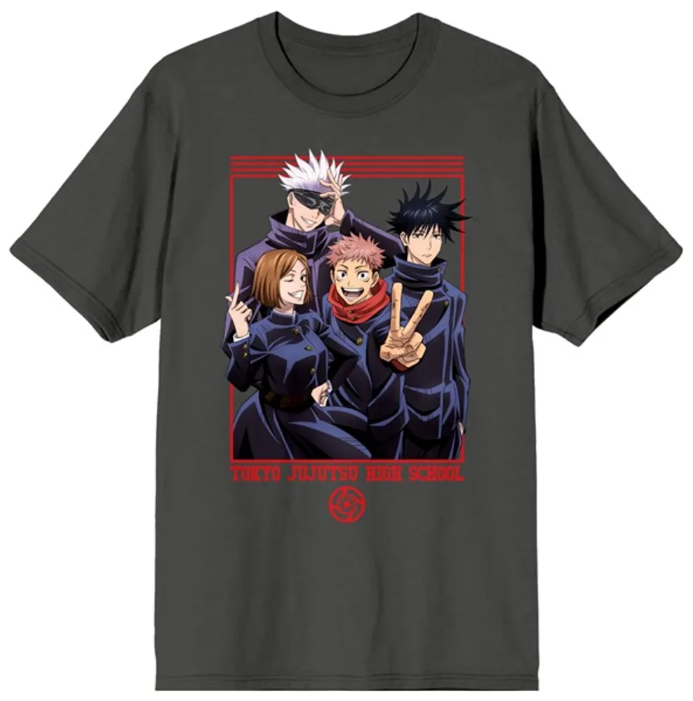 Jujutsu Kaisen Charcoal T-shirt