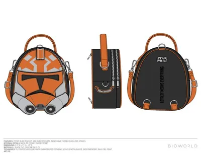 Star Wars Orange Trooper Mini Backpack 