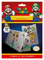 Super Mario: Tech Stickers 5 sheets 