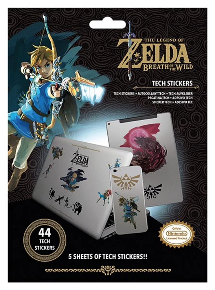 Zelda: Tech Stickers 5 Sheets 