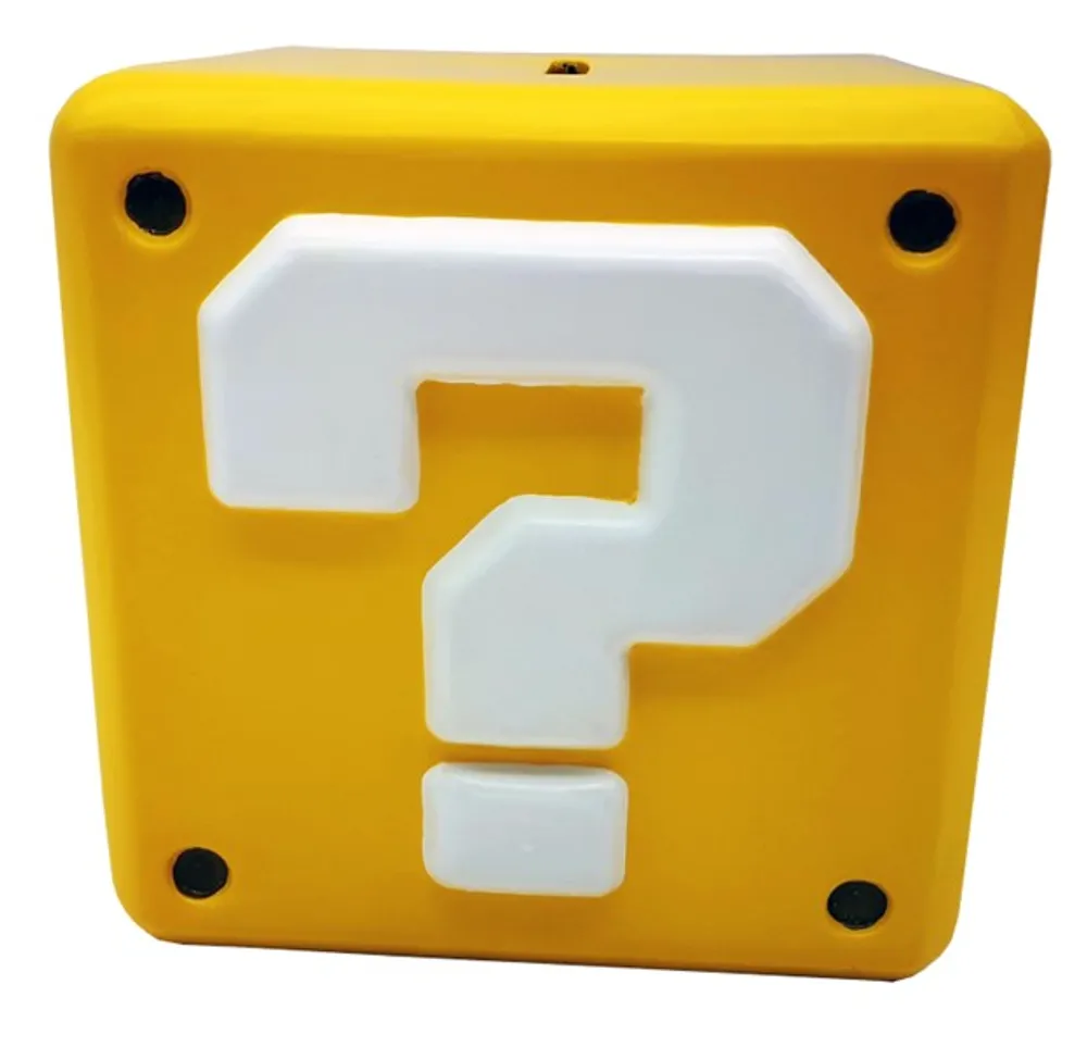 Super Mario: Question Mark Block Money Bank 