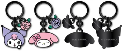My Melody & Kuromi Keychain 2 Pack 