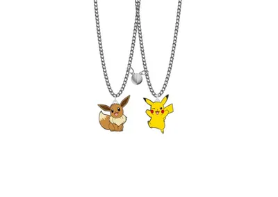 Pokémon: Pikachu & Eevee BFF Necklace 