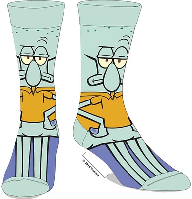 Spongebob Squarepants: Squidward 360 Crew Socks 