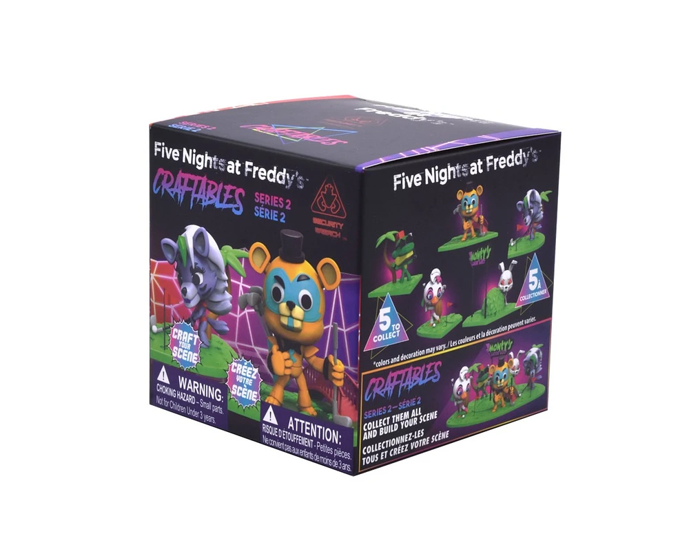 Five Nights at Freddy's Security Breach Craftables S2 (Blind Pack) – Une variation choisie au hasard