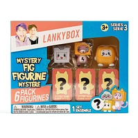 LankyBox Mystery Figures Series 3 - 6 Pack - Assorted – One Variation Chosen at Random