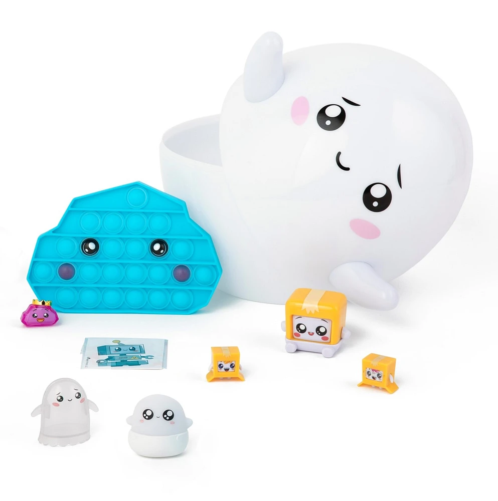 LankyBox Ghosty Glow Mystery Egg Mini Figure Pack 