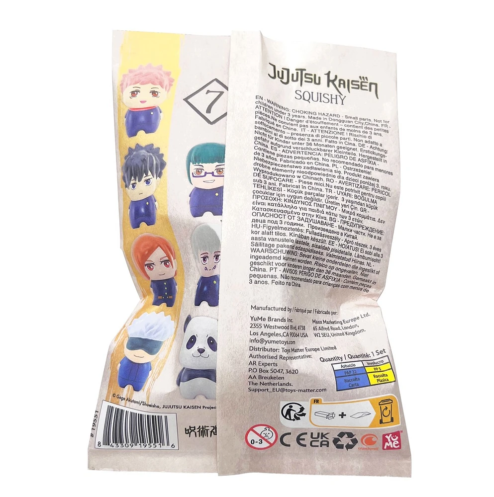 Jujutsu Kaisen Foam Squishy Blind Bag – One Variation Chosen at Random