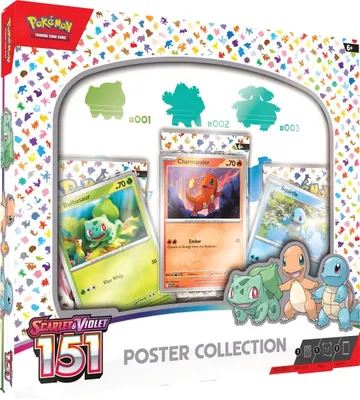 Pokémon Trading Card Game: Scarlet & Violet 151 - Poster Collection (French) 
