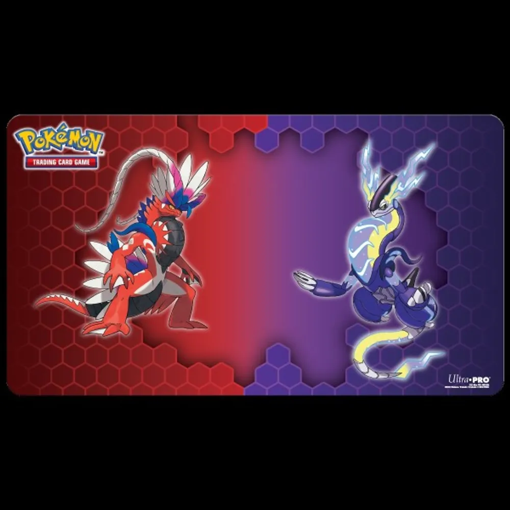 Pokémon Trading Card Game Koraidon and Miraidon Playmat 