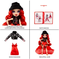 Rainbow High Fantastic Fashion Ruby Anderson - Red 11” Fashion Doll 