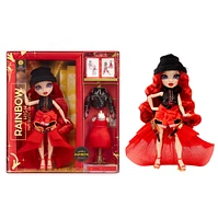 Rainbow High Fantastic Fashion Ruby Anderson - Red 11” Fashion Doll 