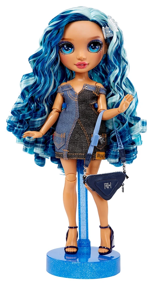 Rainbow High Fantastic Fashion Skyler Bradshaw - Blue 11” Fashion Doll 