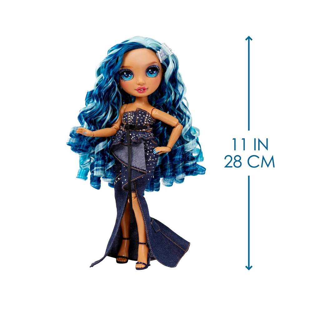 Rainbow High Fantastic Fashion Skyler Bradshaw - Blue 11” Fashion Doll 