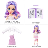 Rainbow High Fantastic Fashion Violet Willow - Purple 11” Fashion Doll 