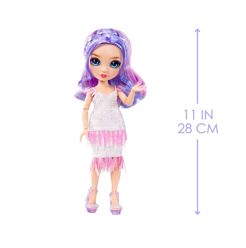 Rainbow High Fantastic Fashion Violet Willow - Purple 11” Fashion Doll 