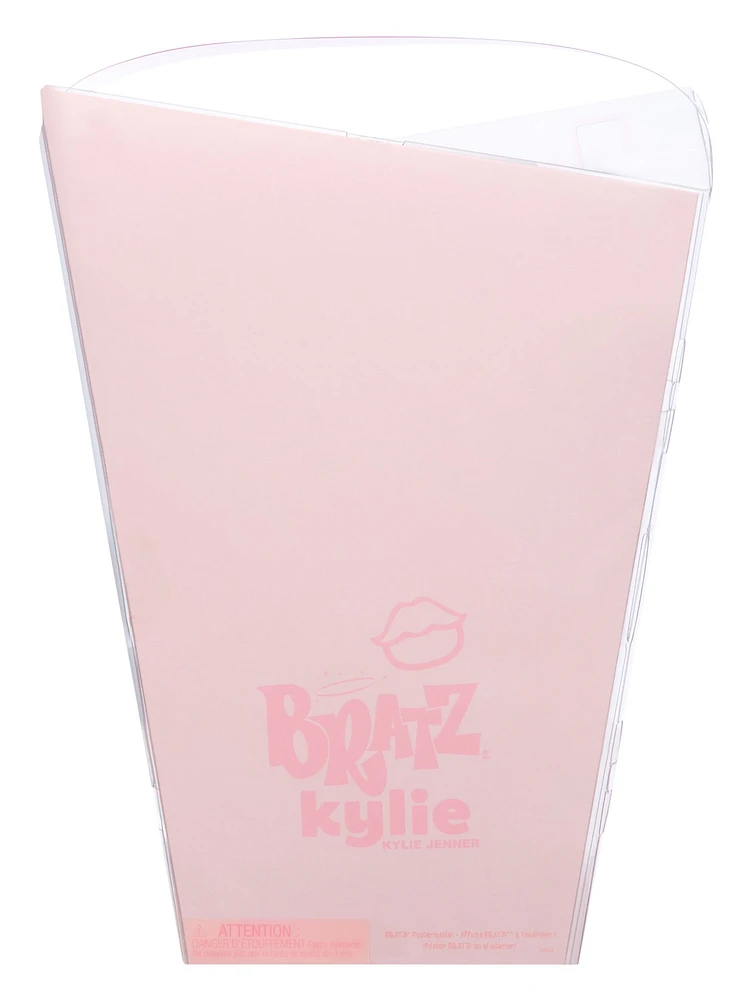 Bratz x Kylie Jenner Night Fashion Doll with Evening Gown, Pet Dog, and Poster 