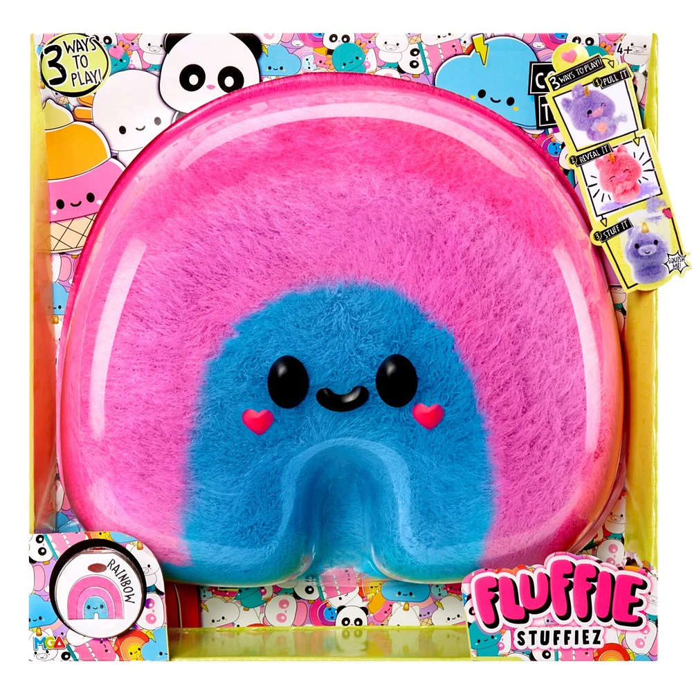 Fluffie Stuffiez Grande peluche à collectionner Assortie – Une variation choisie au hasard