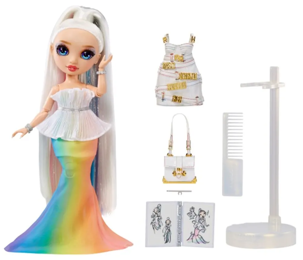 Rainbow High Fantastic Fashion Violet Willow 11 Fashion Doll w/ Playset