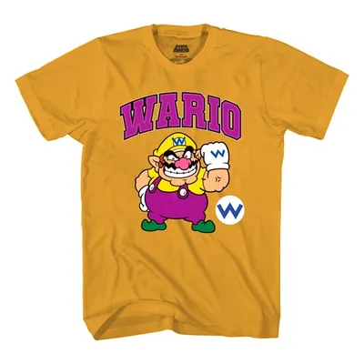 Super Mario: Wario Jaune T-Shirt