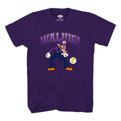 Super Mario: Waluigi Purple T-Shirt