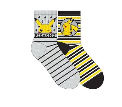 Pokémon: Ladies Pikachu Socks 2 Pack 