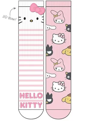Hello Kitty and Friends Ladies Socks 2 pack 
