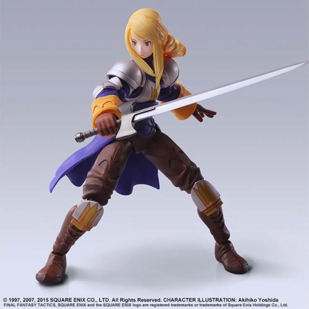 Final Fantasy Tactics: Agrias Oaks Bring Arts Action Figure 