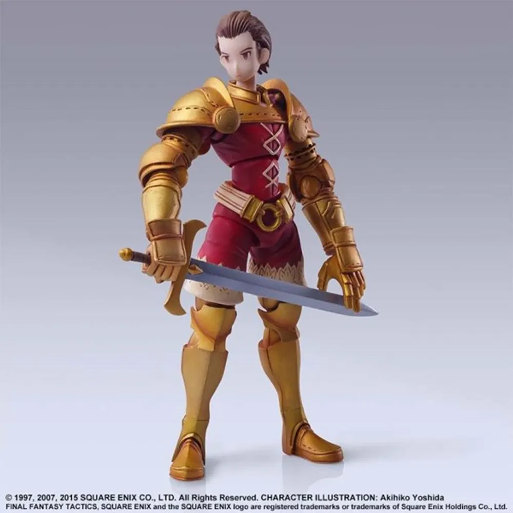 Final Fantasy Tactics Bring Arts Action Figure - Delita Heiral 