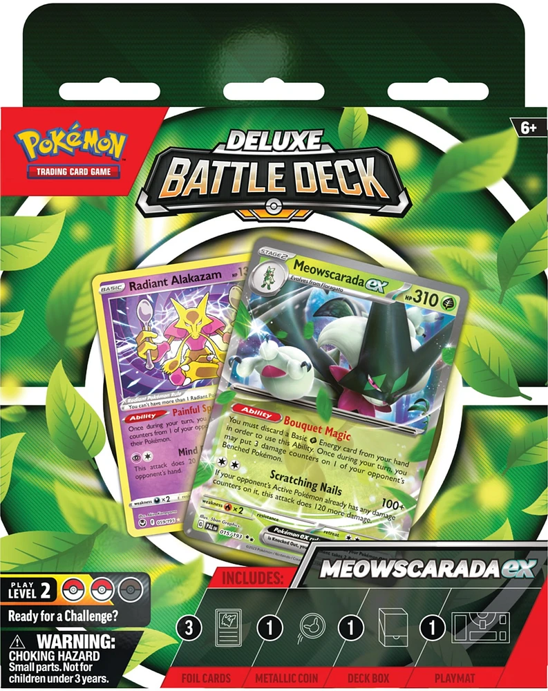 Pokémon Deluxe battle Decks Meowscarada/Quaquaval (Assortie) – Une variation choisie au hasard
