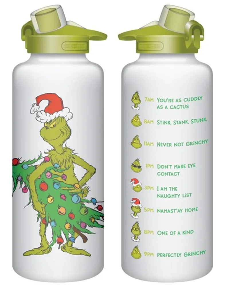 Grinch Water Bottle 