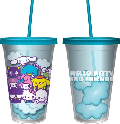 Hello Kitty and Friends 16oz Tumbler with Icecubes 