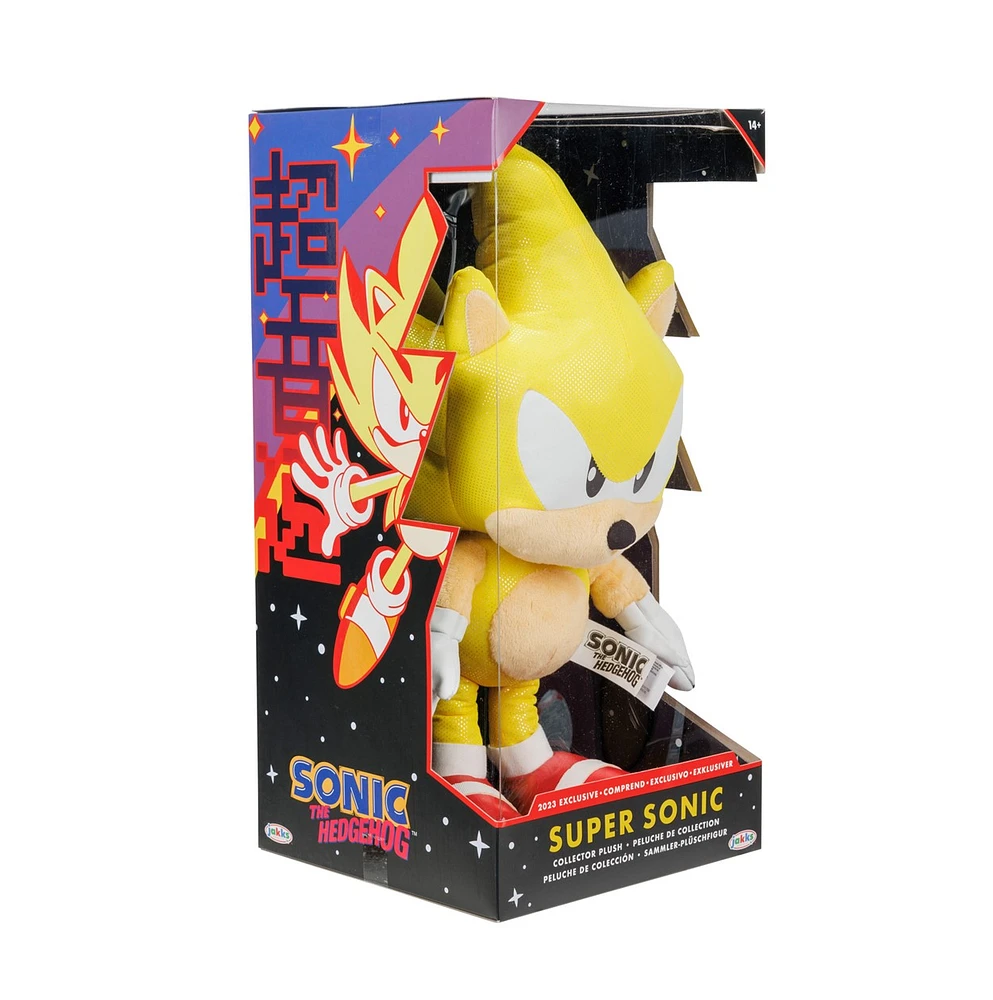 Sonic The Hedgehog Super Sonic Plush 