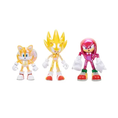 Sonic The Hedgehog 4-Inch Figure 3 Pack 