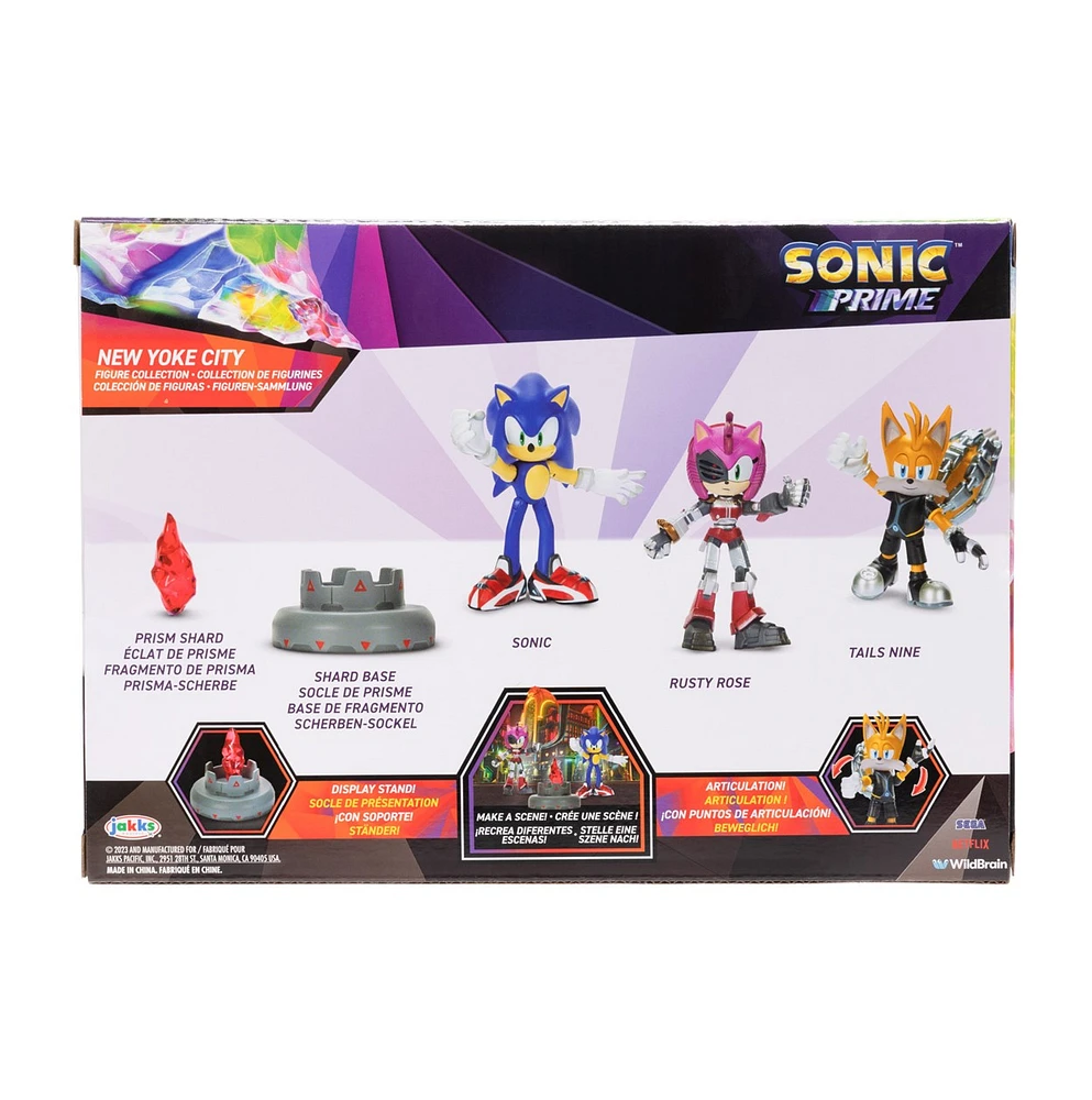 Sonic The Hedgehog Prime 2.5 Inch Multipack Wave 1 