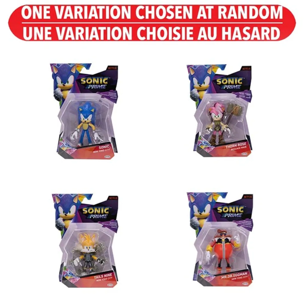 Sonic Prime 5-Inch Figures Wave 1 – One Variation Chosen at Random