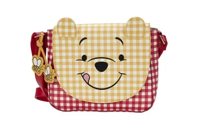Disney Winnie The Pooh Gingham Cross Body Bag 